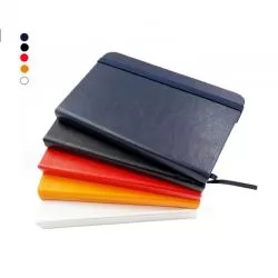 Bloco Caderneta Capa Sintético Com Pauta Personalizado 