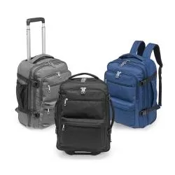 Mochila com Rodinhas Poliéster Personalizada 